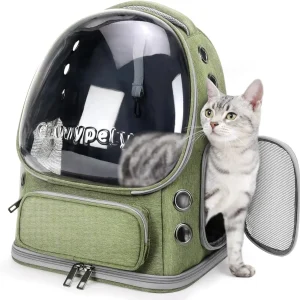 🎒 Sac à Dos Transparent pour Chat.